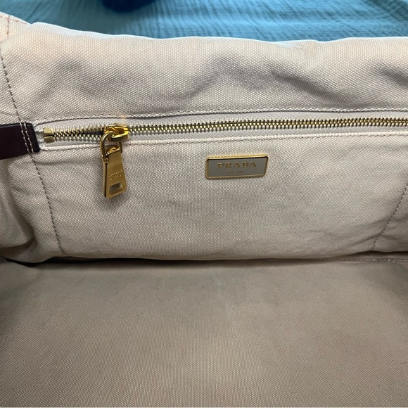 Prada Canapa Canvas Bag π - Picture 8 of 12